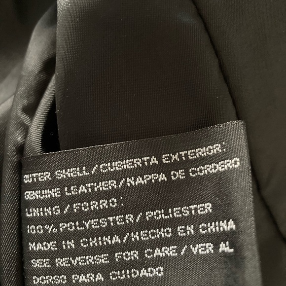 Leather motorcycle jacket - Picture 2 of 3